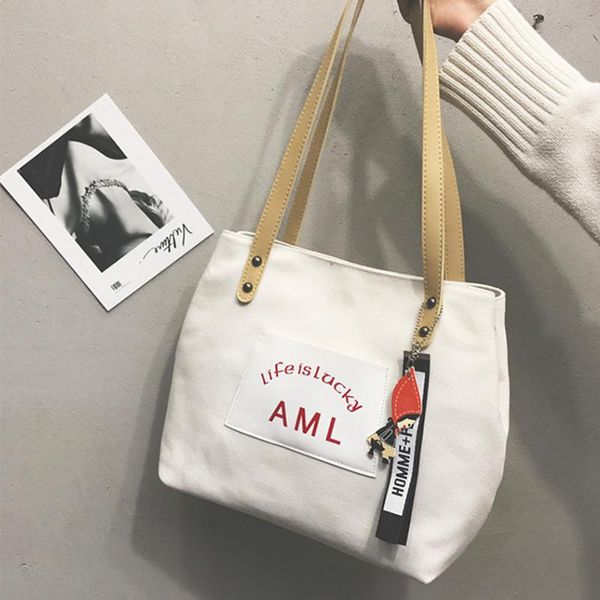 

evening bags women's shoulder bag four seasons fashion high-capacity shopping travel storage high-quality canvas material designer tote