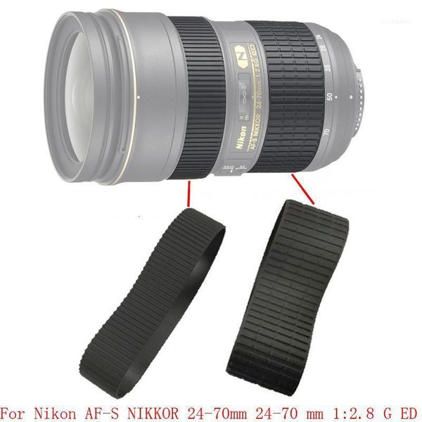 

genuine zoom + focus grip rubber ring for af-s nikkor 24-70mm 24-70 mm 1:2.8 g ed repair part11