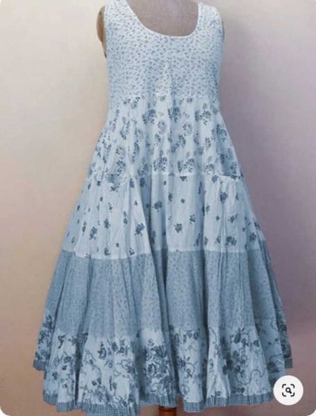 

women's casual sleevels dresses printed chiffon drs, Black;gray