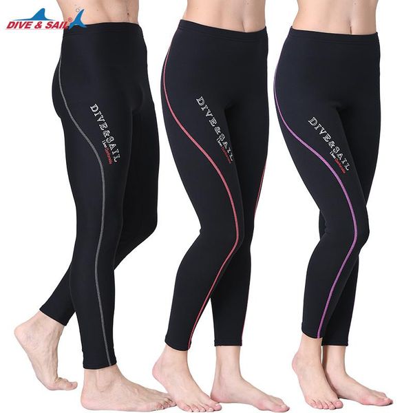

two-piece suits 1.5mm thick warm diving pants men's and women's split snorkeling sailboat surfing winter swimming trunks