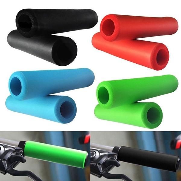 

bike handlebars &components dedc lackingone cycling soft anti-slip lock sleeve grips cover silicone girps handlebar bicycle accessories