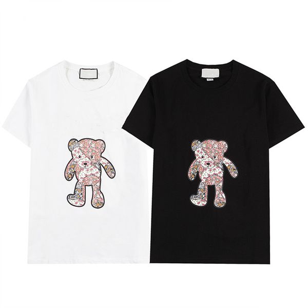 

mens designer t shirt 2021 summer style patterns embroidery with letters tees short sleeve fashion tshirts asian size s-xxl, White;black