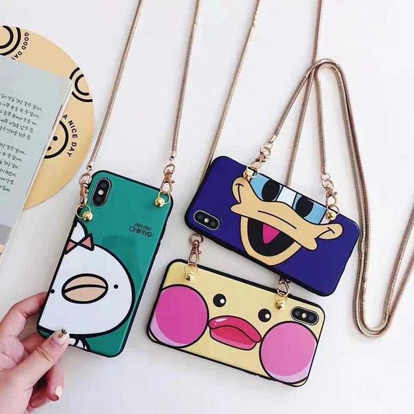 

phone lanyard metal chain and safety strap tether for all phones case combination no cell straps & charms