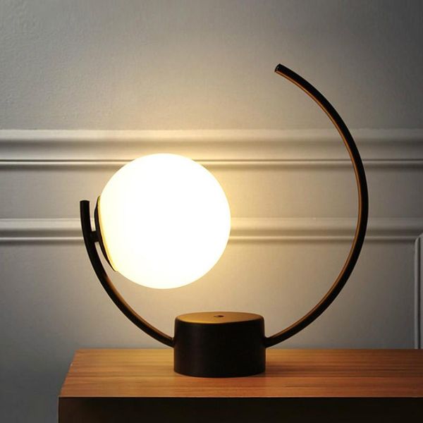 

table lamps nordic style lamp bedroom bed side creative simple modern design soft light lampara mesa indoor lighting eb50td