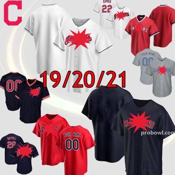 

cleveland 12 francisco lindor s-6xl indian baseball jerseys 11 jose ramirez 22 jason kipnis 22 josh naylor 54 allen 59 carrasco customized, Blue;black