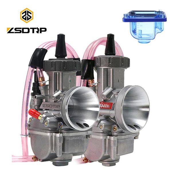 

motorcycle fuel system zsdtrp pwk21 24 26 28 30 32 34mm keihin carburetor for 125-250cc 4t moto atv utv pit bike dirt with power jet