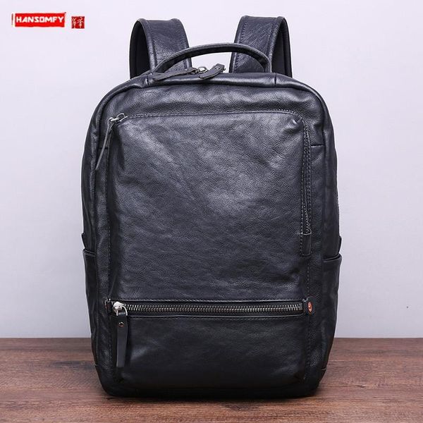 

backpack casual leather sports men's multi-function computer bags