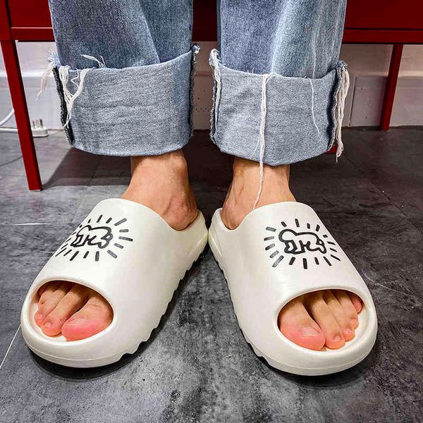 

high edition shoes kany slippers worship villain slide zlh, Black