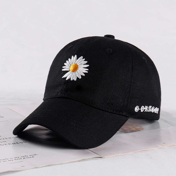 

,snapback spring and summer net red daisy baseball cap casual love hat fashion men women, Blue;gray