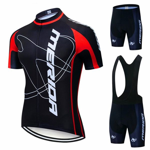 

racing sets cycling jersey set 2021 pro team raphaful bicycle clothing men's mountain maillot ropa ciclismo bib shorts, Black;blue