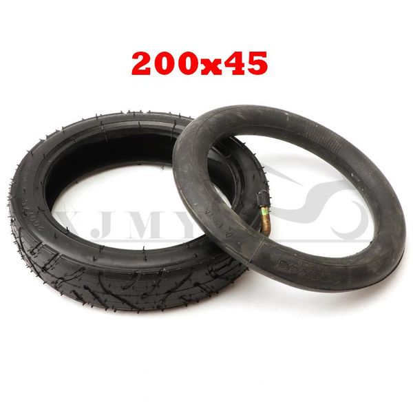 

motorcycle wheels & tires 8 inch 200x45 tire inner tube suitable for electric scooter razor folding bicycle