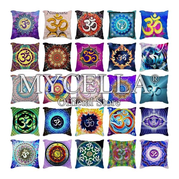 

pillow case mandala art print cushion cover cojines cushions home decorative throw pillows chair para sofa pillowcase