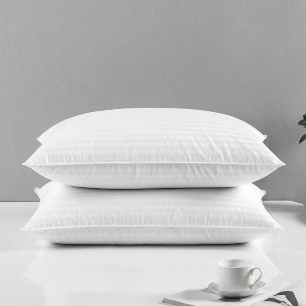 

pillow el sleeping pillows neck protection slow rebound orthopedic microfiber filling 100% cotton cover