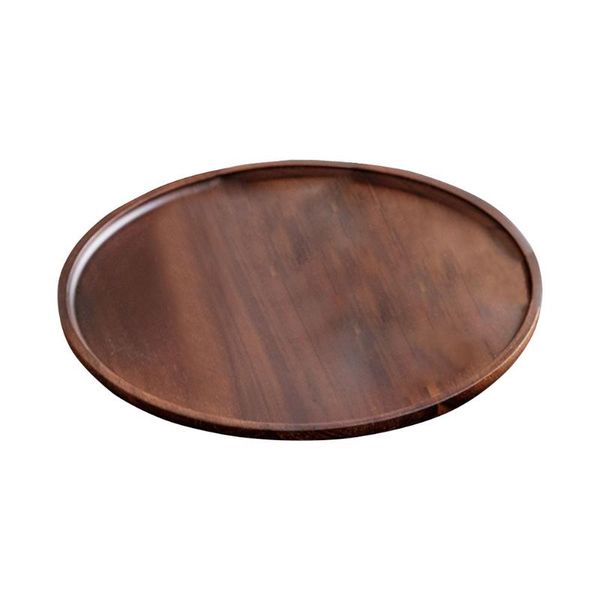 

kitchen storage & organization food serving tray wooden plate practical cake dessert