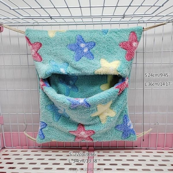 

small animal supplies plush sugar glider hanging hammock ferret swing bag pet hamster snuggle sleep bed nest parrot cage d21 20 dropship