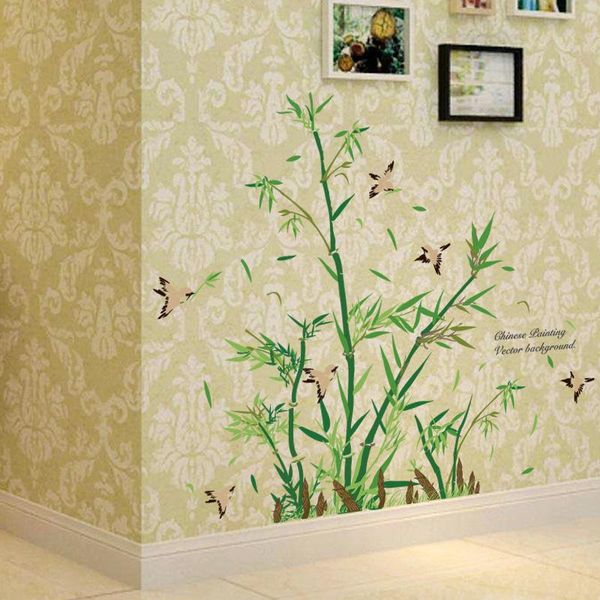 

wall stickers removable house decoration panda bamboo diy home decor living room bedroom chinese style posters decals