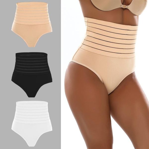 

women's shapers women high waist shaping panties breathable body shaper slimming tummy underwear bulifter seamless panty shaperwear, Black;white