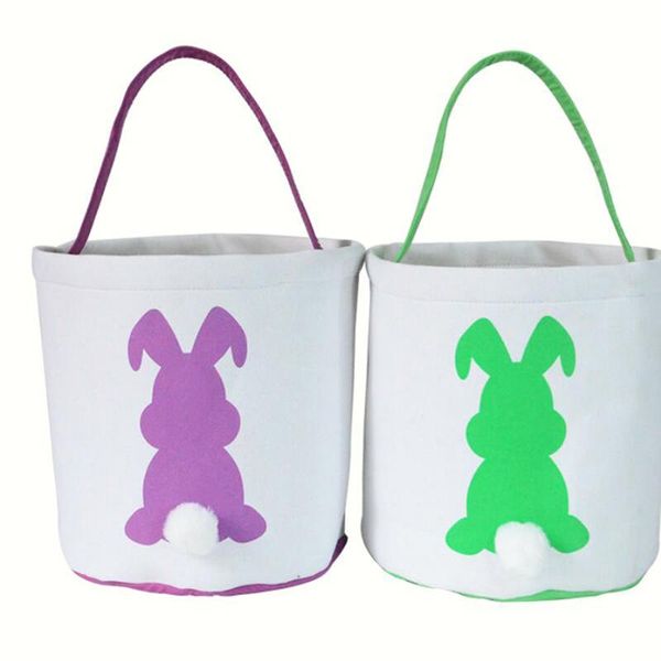 

easter baskets tail bucket happy party decoration basket for kids toys gift eggs tote bag wrap