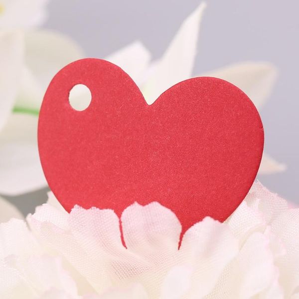 

greeting cards 50pcs heart shape blank kraft paper card gift tag label diy party wedding crafts p9jc