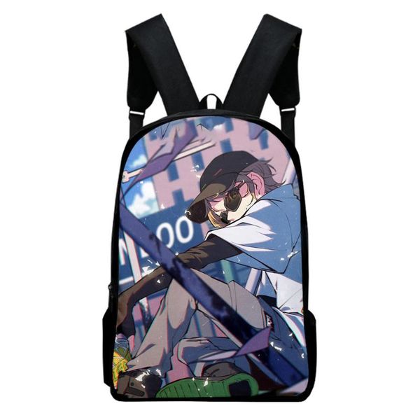 

backpack arrival funny notebook backpacks students school bags ranboo teenager 3d print oxford waterproof boys girl fashion small bag
