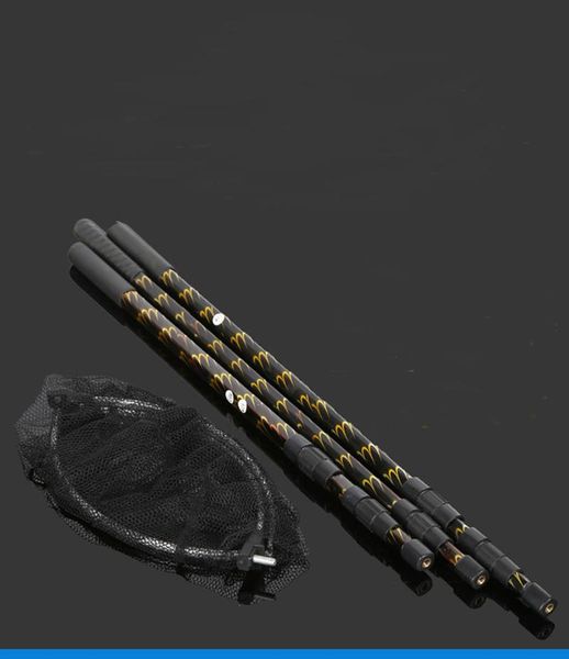 

fishing accessories portable carbon triangle folding net hand dip cast tackle box