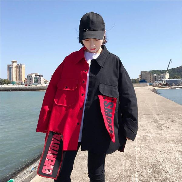 

women's hoodies & sweatshirts plus size autumn jackets women harajuku zipper pockets clothes bomber jacket winter coat womens streetwea, Black