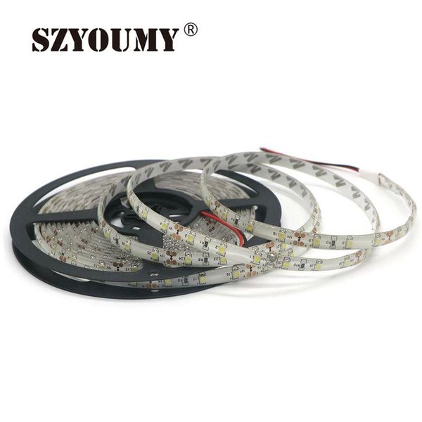 

smd 60led/meter 5m 16ft 300led waterproof ip65 led strip light single color flexible fedex strips