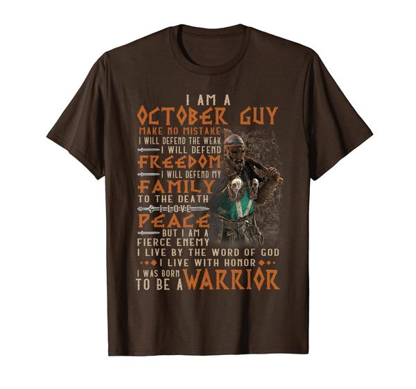 

I Am October Guy Make No Mistake Cool Guy Tee, Mainly pictures