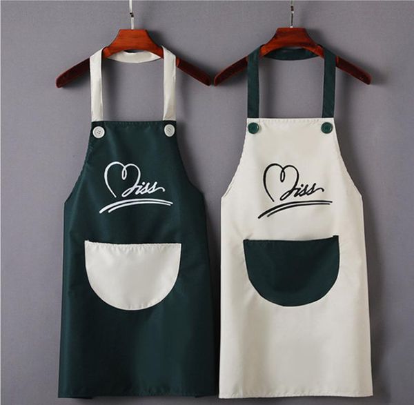 

aprons fashion canvas men women sleeveless tool apron restaurant coffee shop bar garage overalls kitchen with pockets