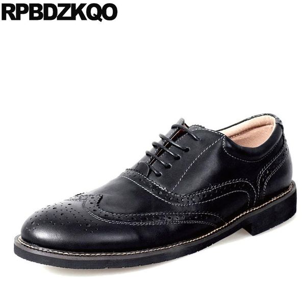 

dress shoes business wingtip italian italy men brogue black deluxe designer casual wedding lace up office oxfords