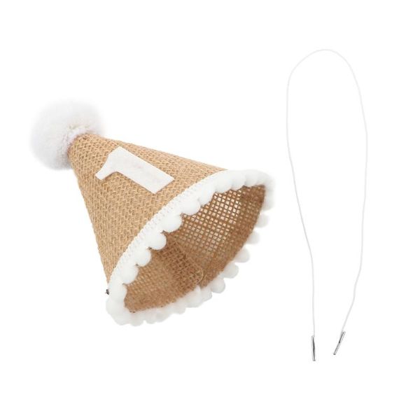 

party hats baby kids infant born toddler 1st birthday hat headdress favor