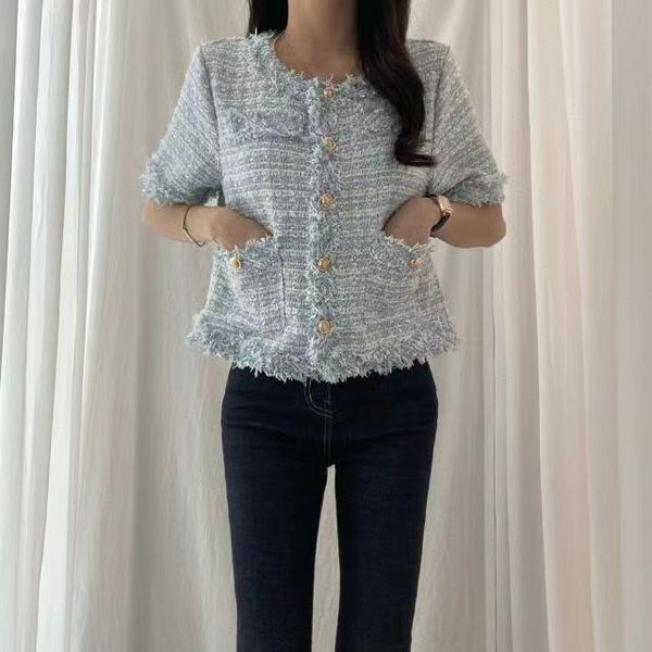 

women's suits & blazers wool blends coat winter autumn fashion elegant mother turtleneck plaid slim tweed woolen outerwear exee, White;black