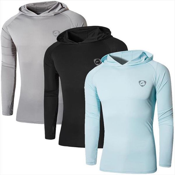

jeansian 3 pack upf 50 men uv sun protection outdoor long sleeve tee shirt beach summer packe, White;black