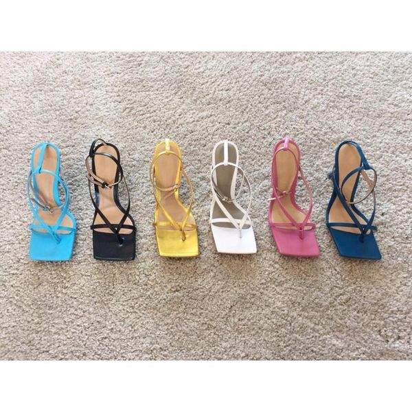 

shoes women summer sandals genuine cow leather high heels zapatos de mujer, Black