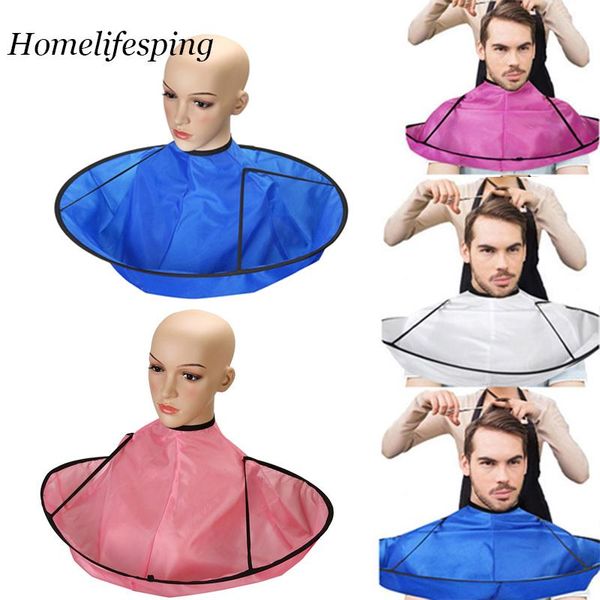 

aprons 1pcs hair accessories warp diy cutting cloak umbrella cape salon barber home hairdressing cover cloth