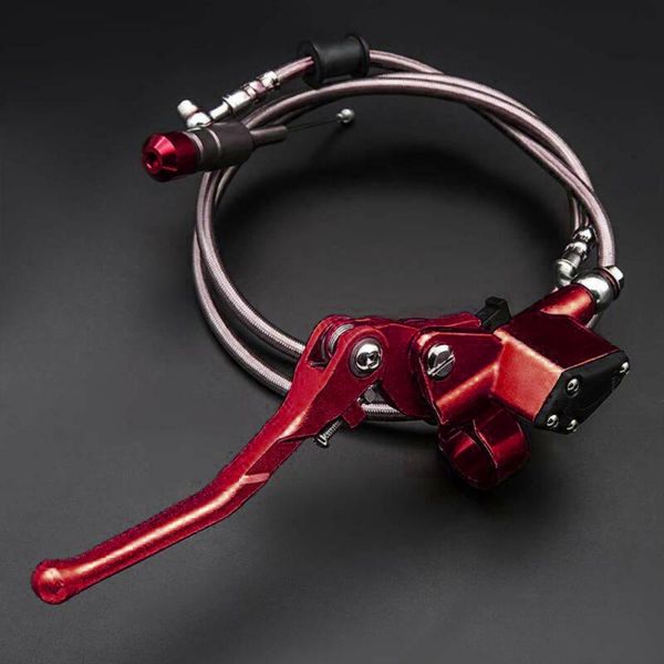 

handlebars 1pc clutch lever cnc hydraulic dirt bike atv 22mm 7/8" adjustable