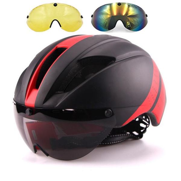 

cycling helmets bicycle aero helmet road mtb mountain integral triathlon bike men race airo time-trial