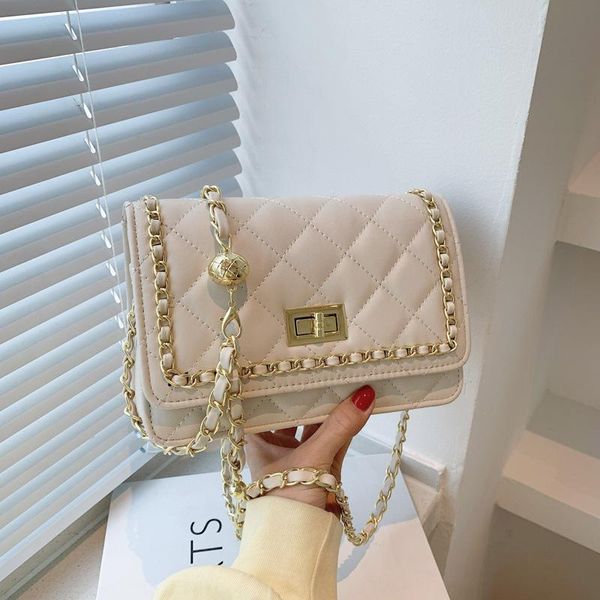 

evening bags original brand western style bag 2021 fashion diamond square shoulder texture messenger