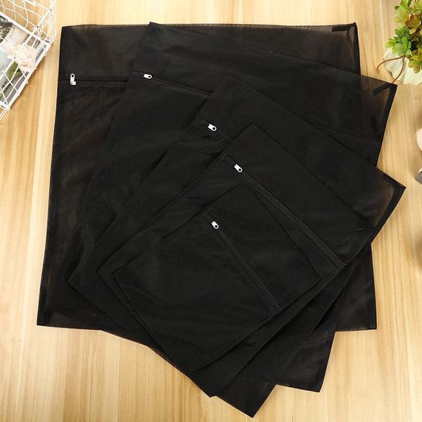 

machine wash protective washing bag thick black laundry mesh set zipper wholesale bags