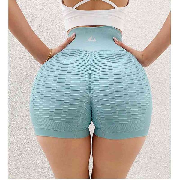 

2021 new high waist jacquard peach hip yoga three legged pants, Black