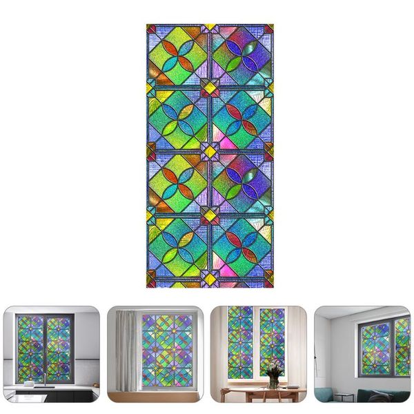 

storage bags 1pc window privacy film non-adhesive static glue decal