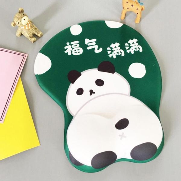 

mouse pads & wrist rests cute cat computer pad waterproof rest silicone mat for optical desk accessories