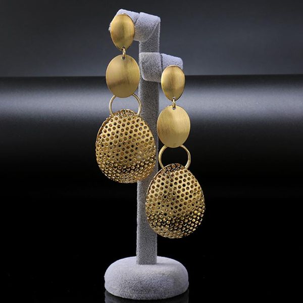 

dangle & chandelier 2021 gold colorful wedding earrings brand drop wholesale long for women, Silver