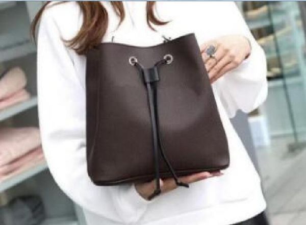 

a sales newe luxuryi designera women shoulder bags leather old flower bucket bag famous drawstring handbags cross body purse