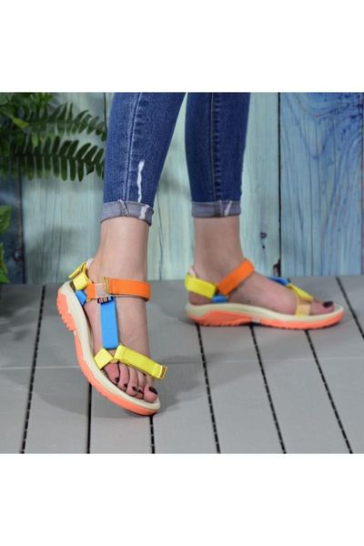 

sandals women stretchy soft outsole, Black