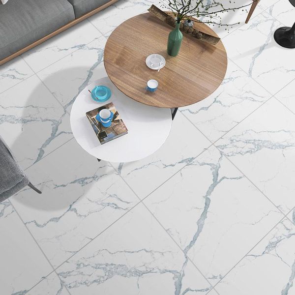 

wallpapers self-adhesive marble floor tile wall sticker pvc oil-proof waterproof for home living room bedroom kitchen bathroom dmt-001