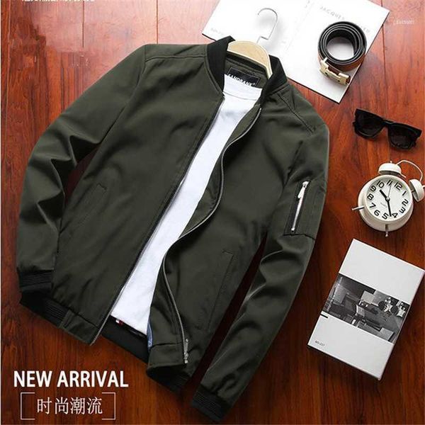 

men's jackets bomber jacket men 2021 fashion casual mens sportswear and coats plus size1, Black;brown