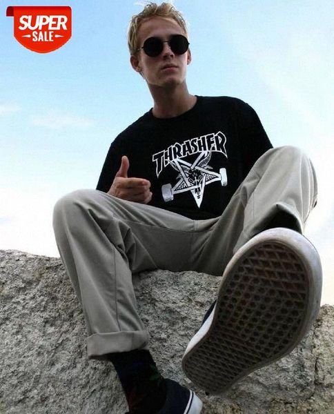 

flame goat cart loose casual short sleeve cross-border #lm0e, White;black