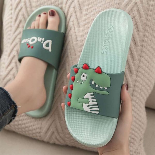 Summer Donne Floor Shoes Flat Shoes Bella flip flops femminile antiscivolo bagno pantofole da casa slitte da spiaggia 210928