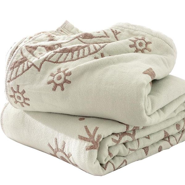 

blankets cotton muslin summer blanket bed sofa travel breathable chic mandala large soft throw para